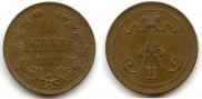 10 pennia 1867 year