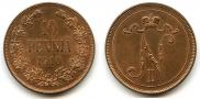 10 pennia 1910 year