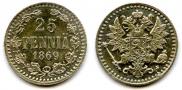 25 pennia 1869 year