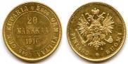 20 markkaa 1910 year