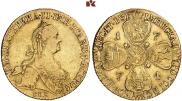 10 roubles 1774 year
