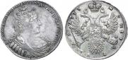 1 рубль 1733 года