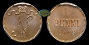 1 penni 1913 year