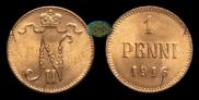 1 penni 1916 year