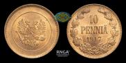 10 pennia 1917 year