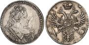 1 рубль 1731 года