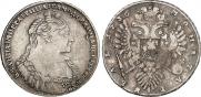 1 рубль 1736 года