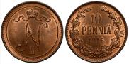 10 pennia 1916 year