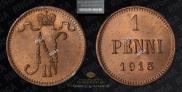 1 penni 1913 year