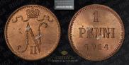 1 penni 1914 year