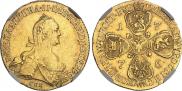 10 roubles 1776 year