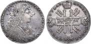1 рубль 1728 года