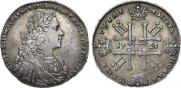1 рубль 1728 года