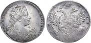 1 rouble 1731 year