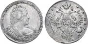 1 рубль 1733 года