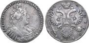 1 rouble 1734 year