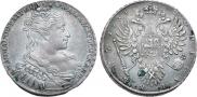 1 рубль 1734 года
