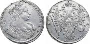 1 rouble 1734 year