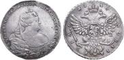 1 рубль 1740 года