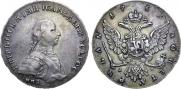 1 рубль 1762 года