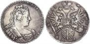 1 рубль 1733 года