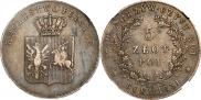 5 злотых 1831 года