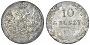 10 groszy 1840 year