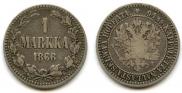 1 markka 1866 year