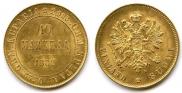 10 markkaa 1882 year