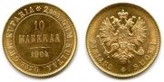 10 markkaa 1904 year