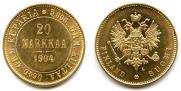20 markkaa 1904 year