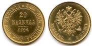20 markkaa 1904 year