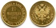 20 markkaa 1904 year