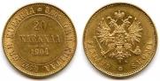20 markkaa 1904 year