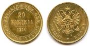 20 markkaa 1910 year