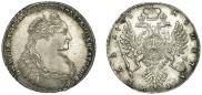 1 рубль 1736 года