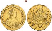 1 рубль 1756 года