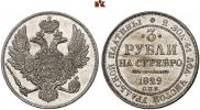 3 roubles 1829 year