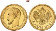5 рублей 1904 года