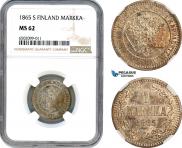 1 марка 1865 года