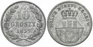 10 groszy 1835 year