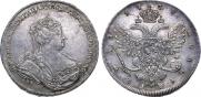 1 рубль 1738 года