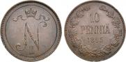 10 pennia 1895 year