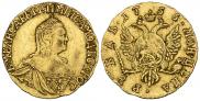 1 рубль 1756 года