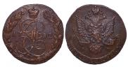 5 kopecks 1782 year