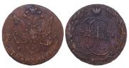 5 kopecks 1781 year