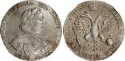 1 рубль 1719 года