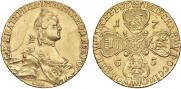 10 roubles 1765 year