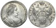 1 rouble 1737 year