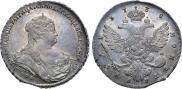 1 рубль 1738 года
